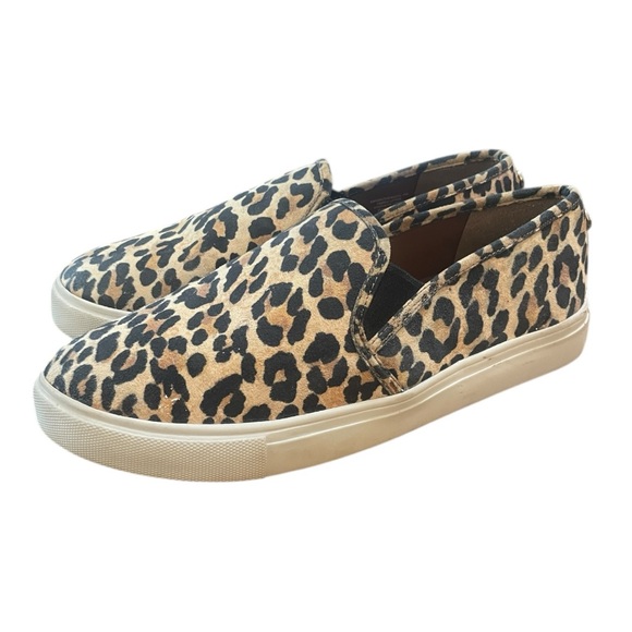 Steve Madden Animal Print Loafers - Picture 1 of 6